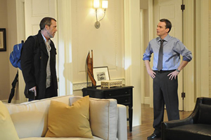 Hugh Laurie and Robert Sean Leonard