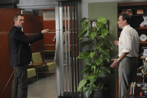 Hugh Laurie and Robert Sean Leonard