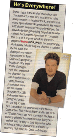 Donal Logue TV Guide