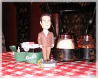 Bobblehead at Miceli's